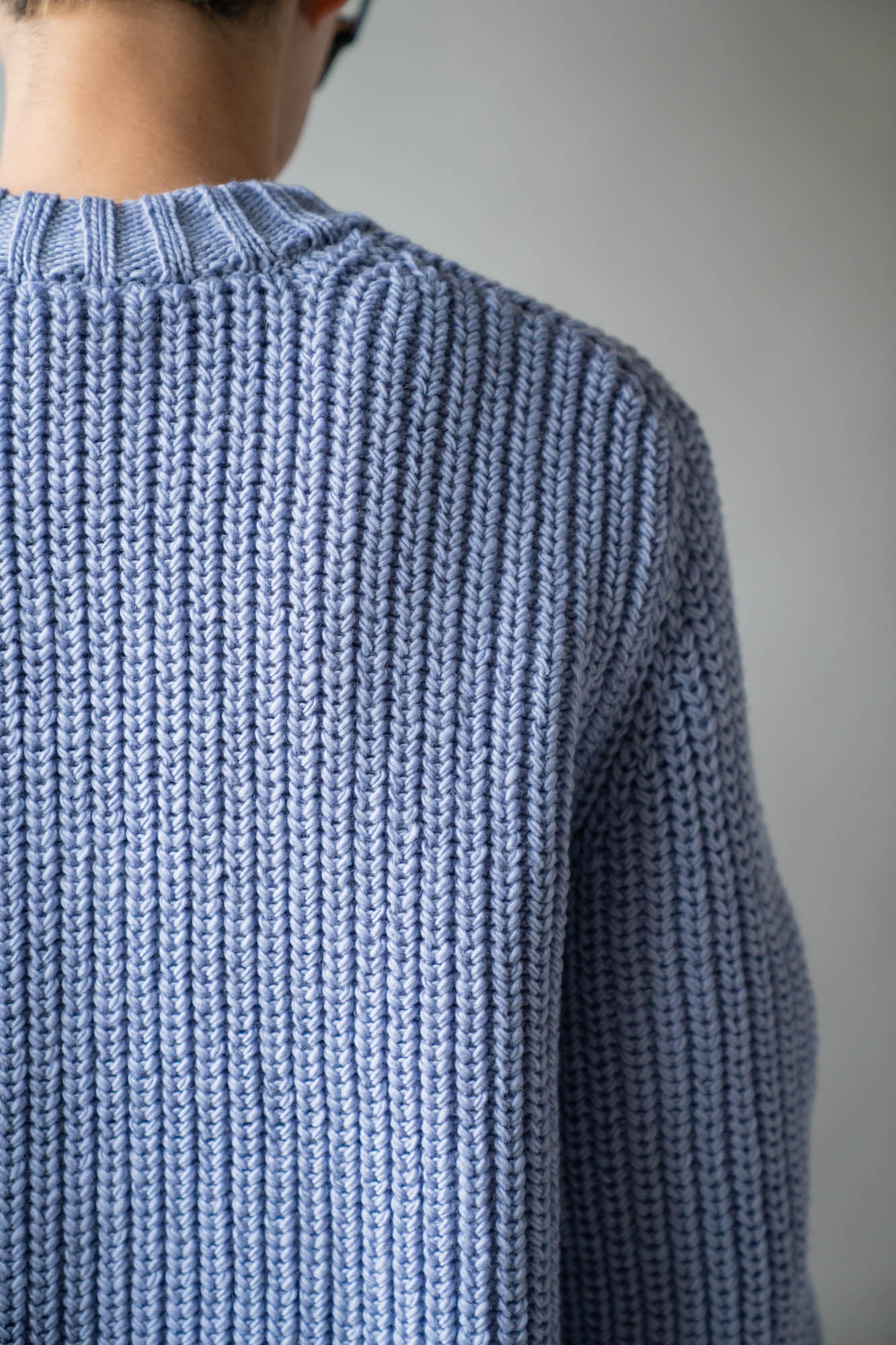 Belt. Slit Knit in Merinos d`Arles