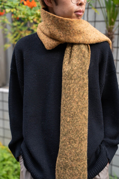 Two Colour Woolly Scarf