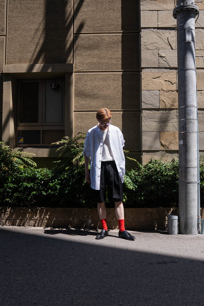 WIDE EASY SHORT TROUSERS(ST.1435)