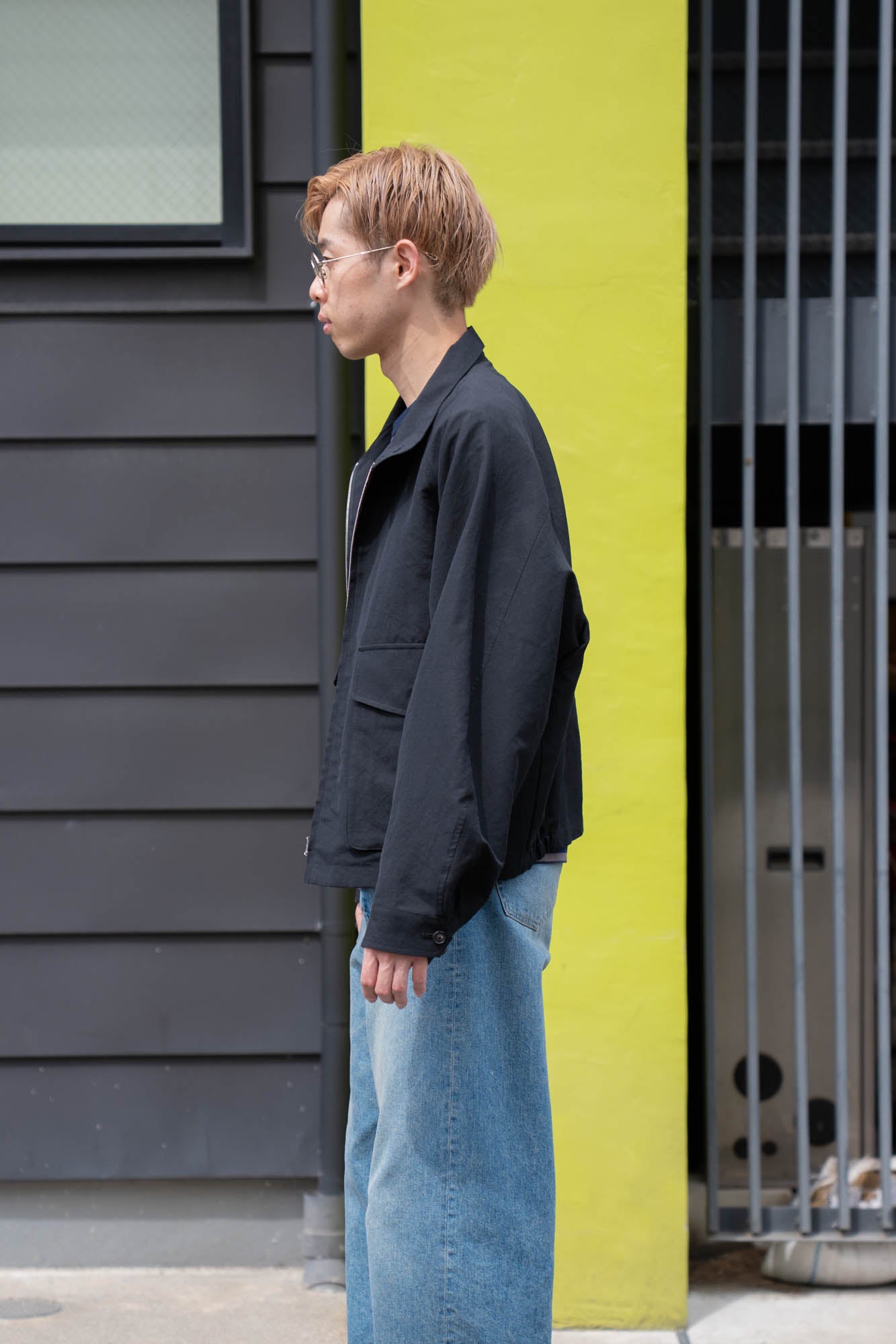 PATCH POCKET HARRINGTON