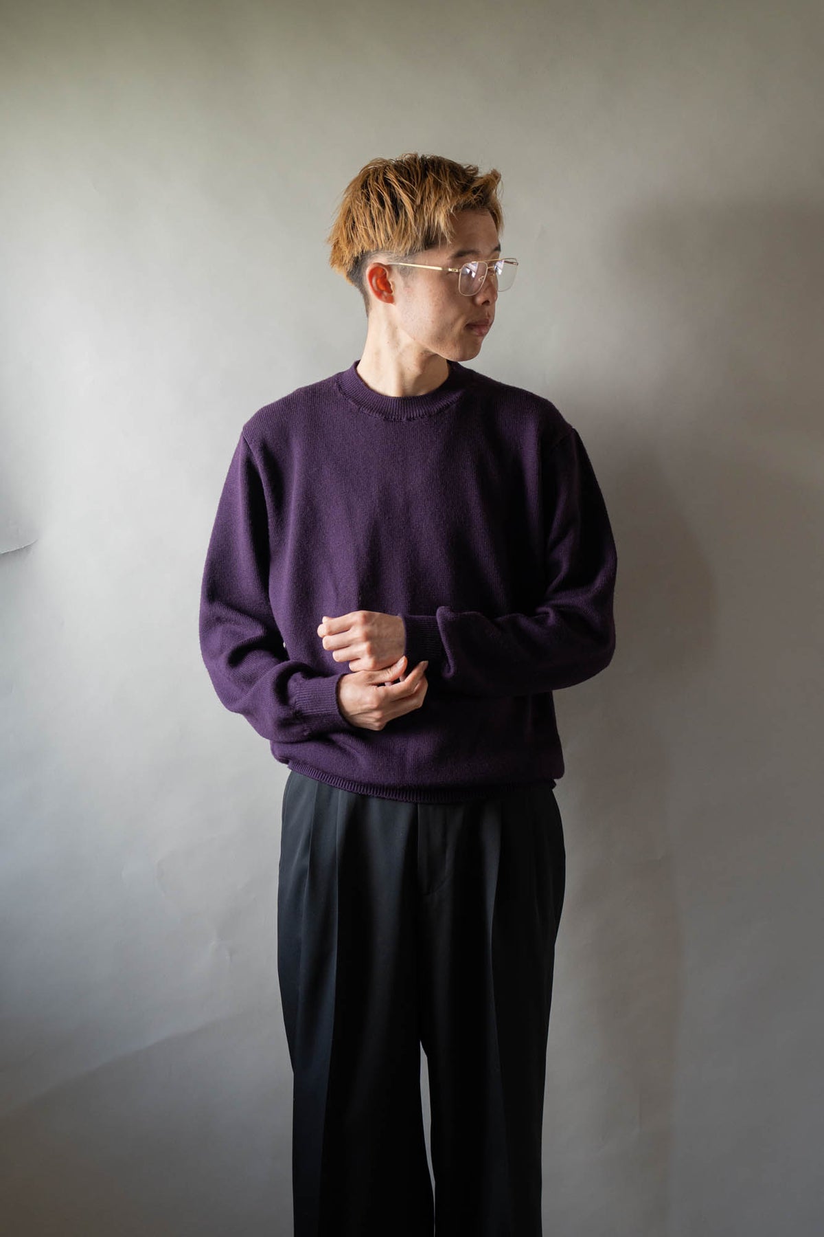 REGULAR WOOL KNIT P/O