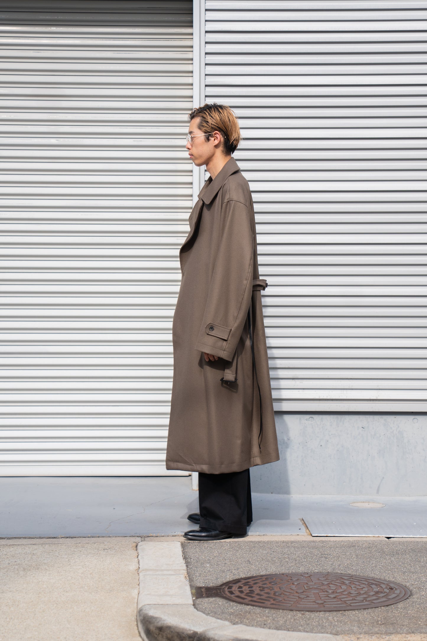 OVERSIZED DOUBLE BREASTED COAT(ST.1202)