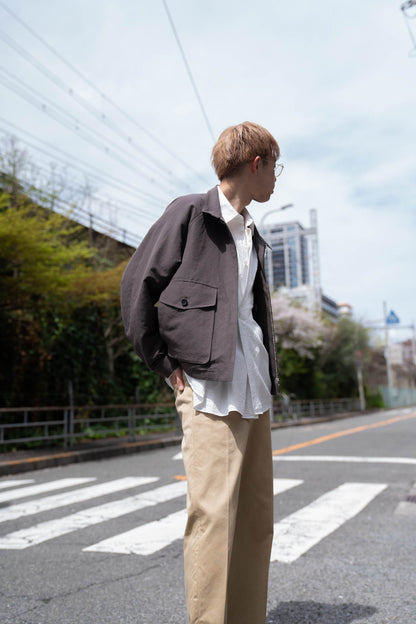 PATCH POCKET HARRINGTON