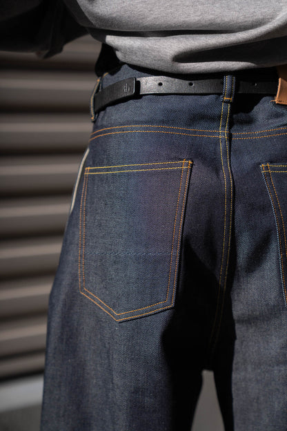 2TUCK WIDE DENIM PANTS -ENTASIS Mk-Ⅱ
