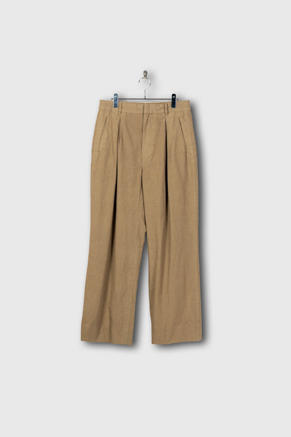 GD INVERTED PLEAT TROUSERS