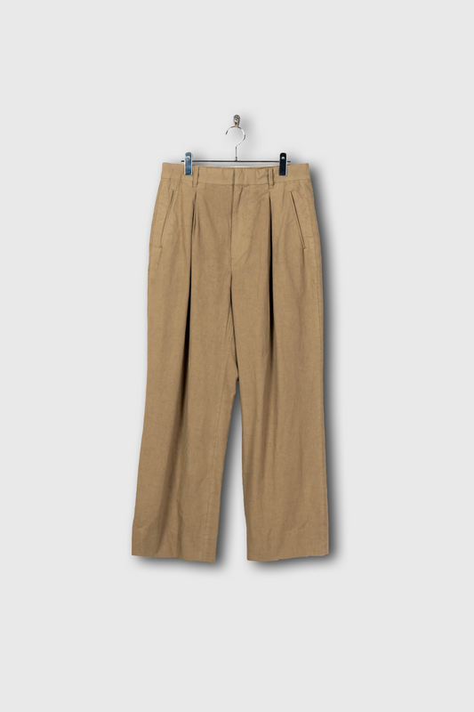 GD INVERTED PLEAT TROUSERS