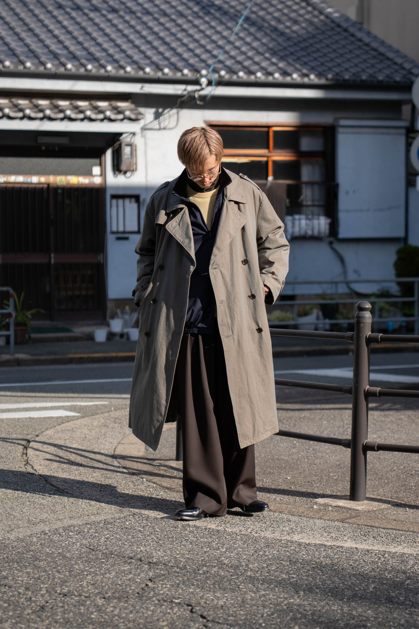 VINTAGE TRENCH COAT(ST.1374)