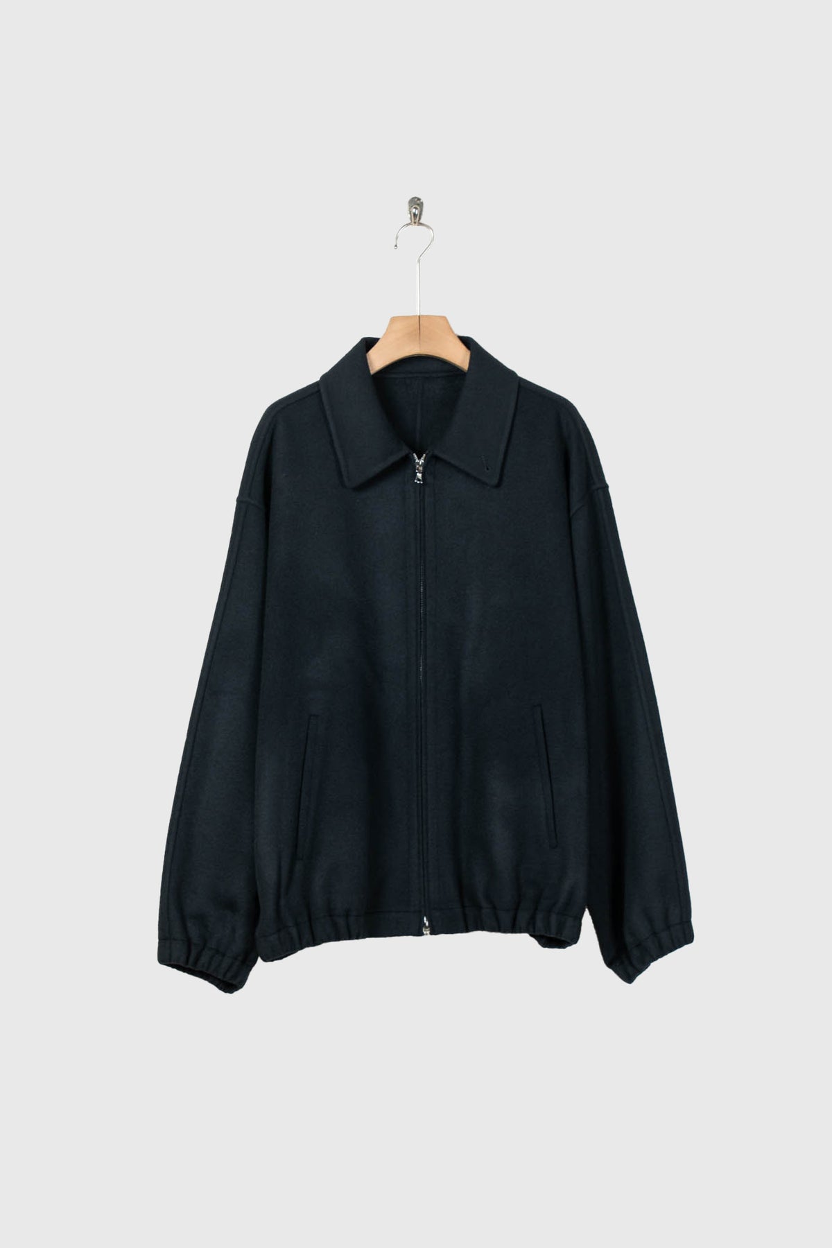 W/CA DOUBLE FACE CLOTH ZIP JACKET(ST.1545)