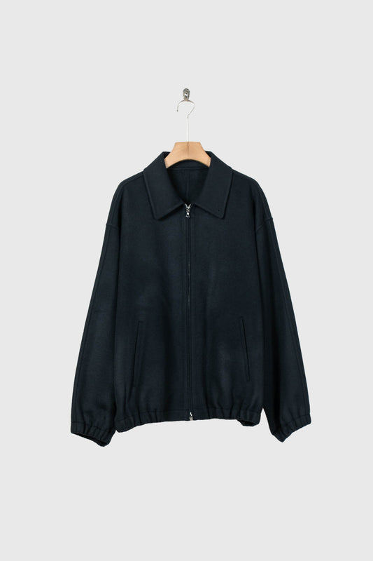 W/CA DOUBLE FACE CLOTH ZIP JACKET(ST.1545)