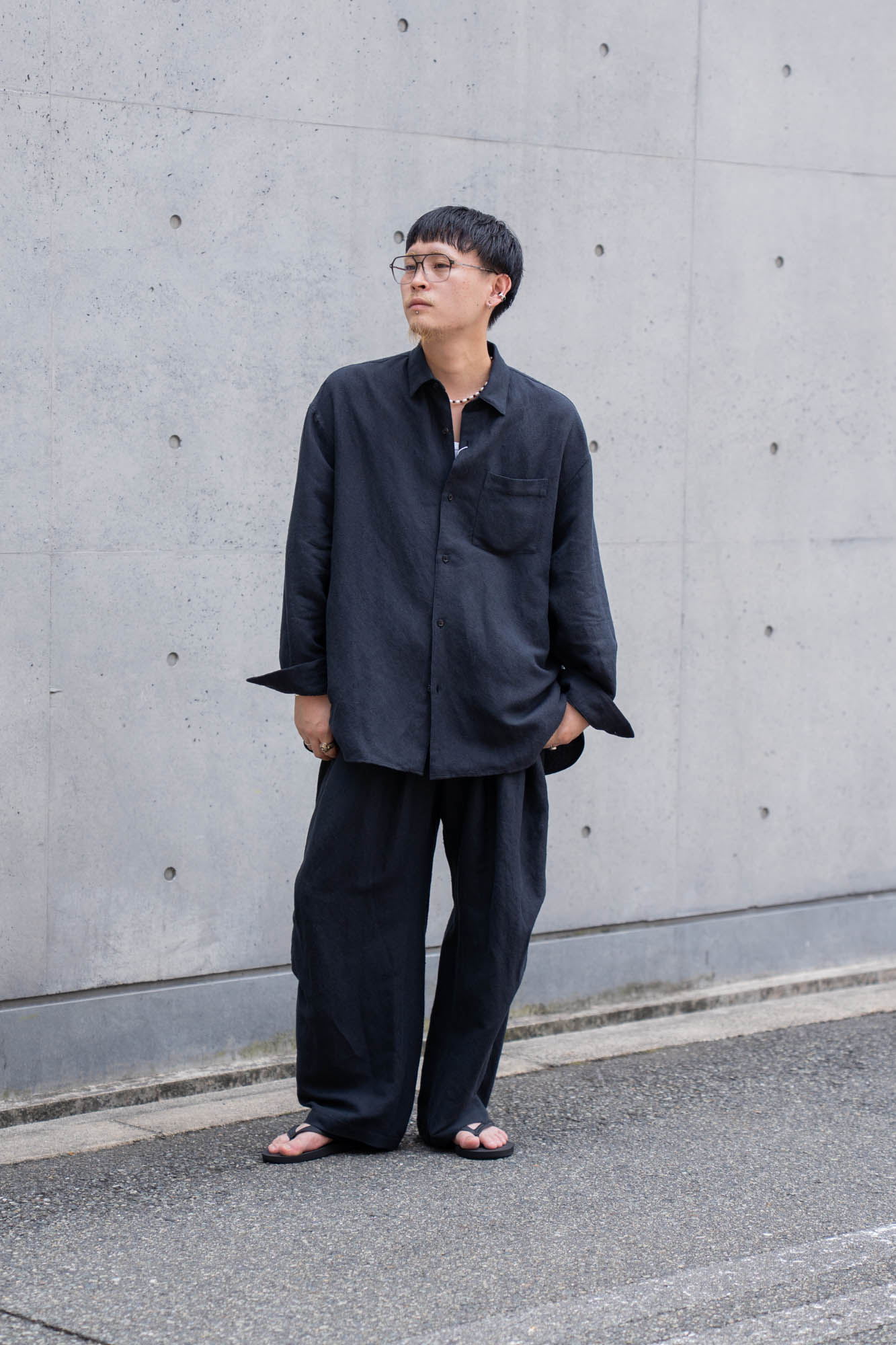 Linen Silk Wide Shirts