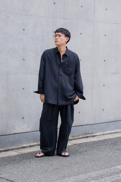 Linen Silk Wide Shirts