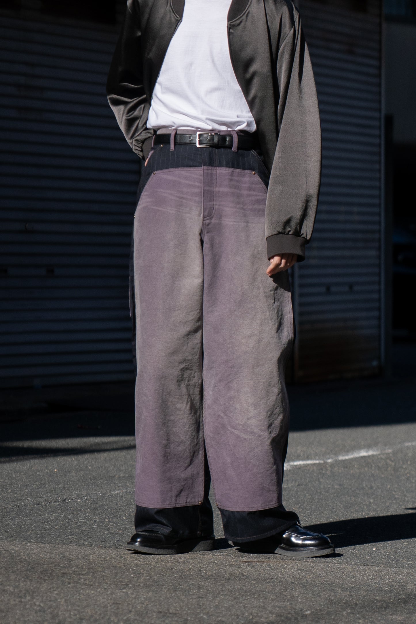 Exclusive Vintage-eﬀect work pants