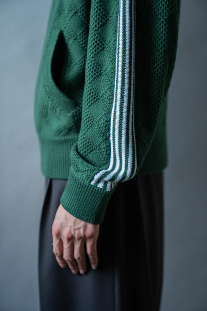 KNITTED TRAINING JACKET