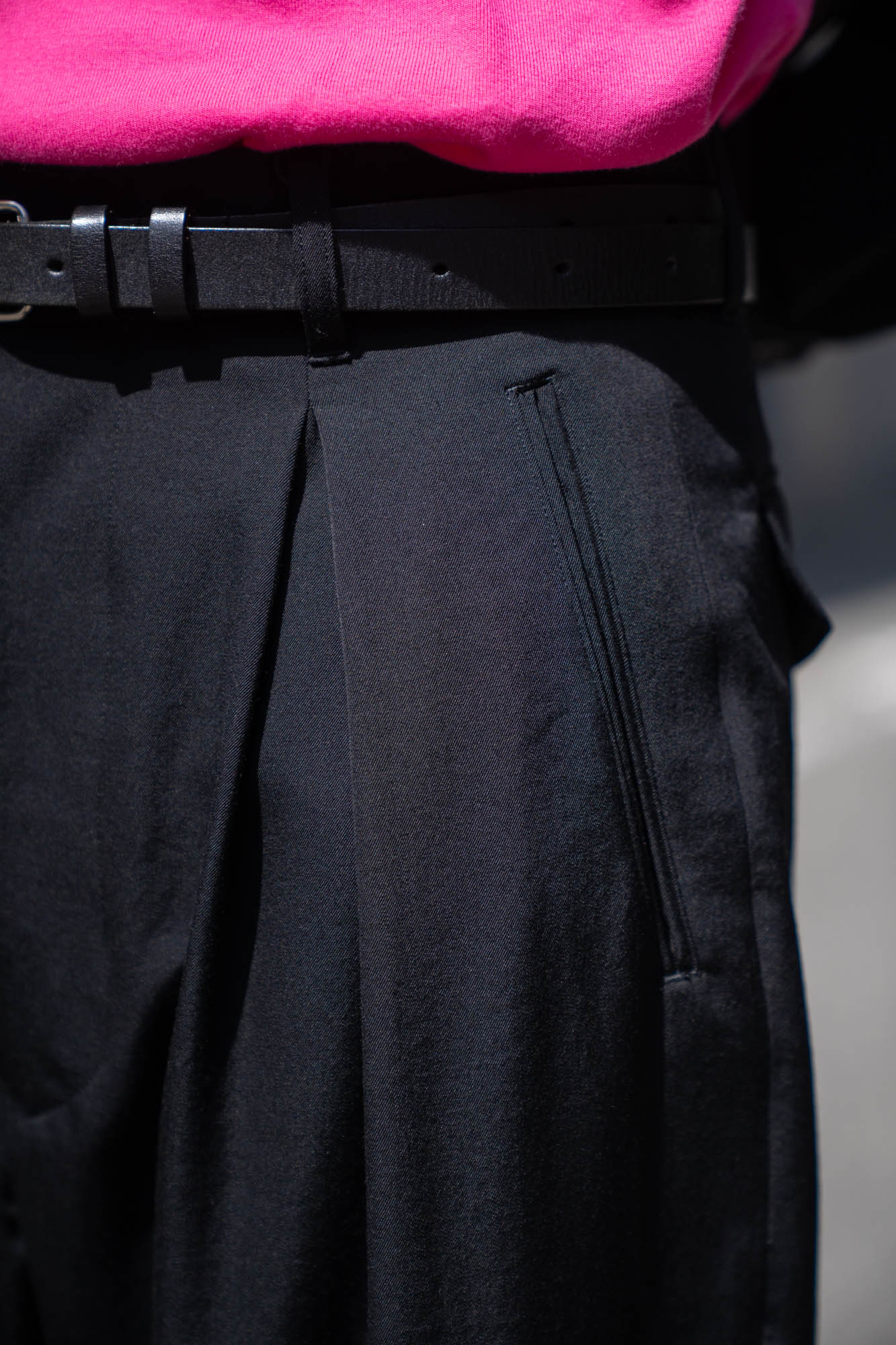 INVERTED PLEATS TROUSER