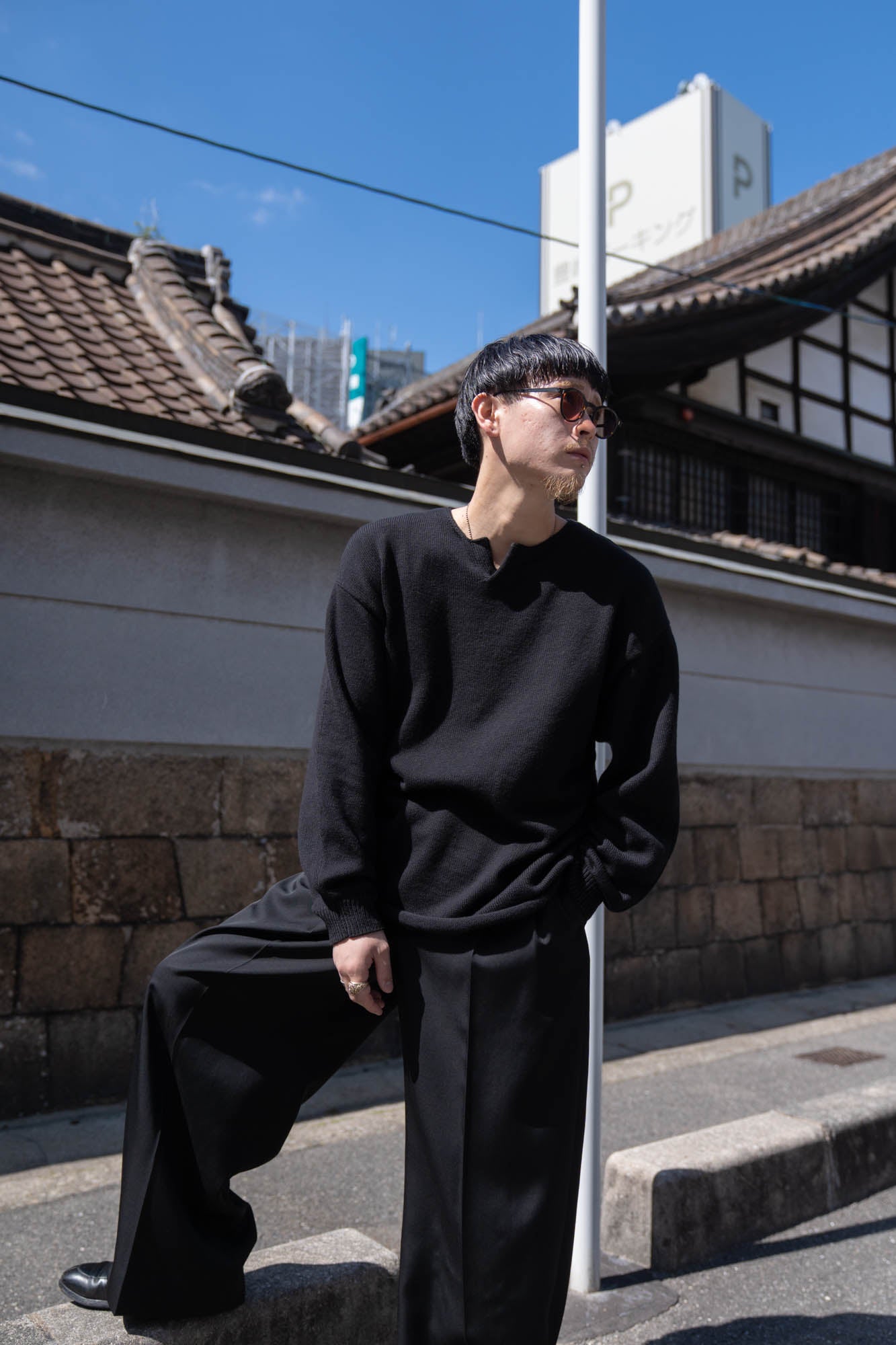 Cotton skipper pullover