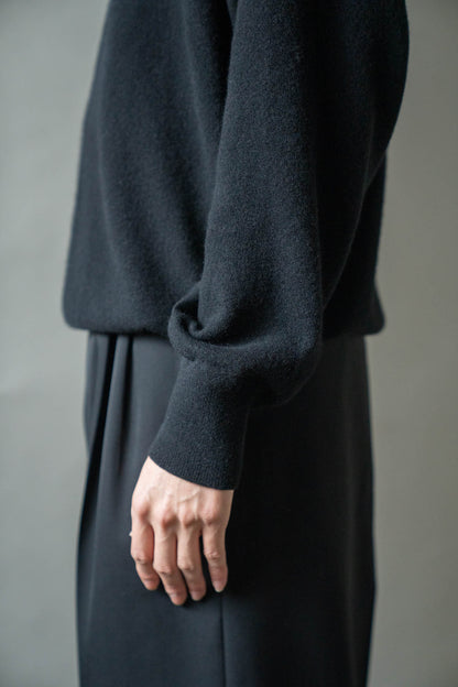 EXTRA FINE WOOL KNIT CREW NECK LS(ST.1634)