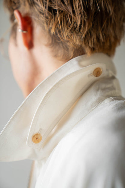 Washed Wool Silk Sports Jacket