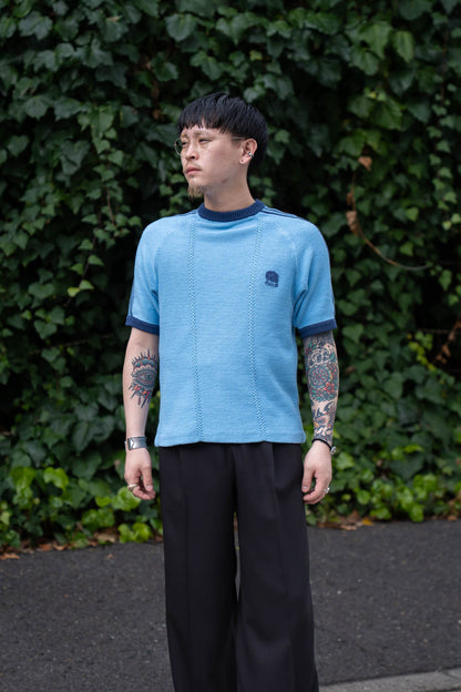 KNITTED TRAINING T-SHIRT