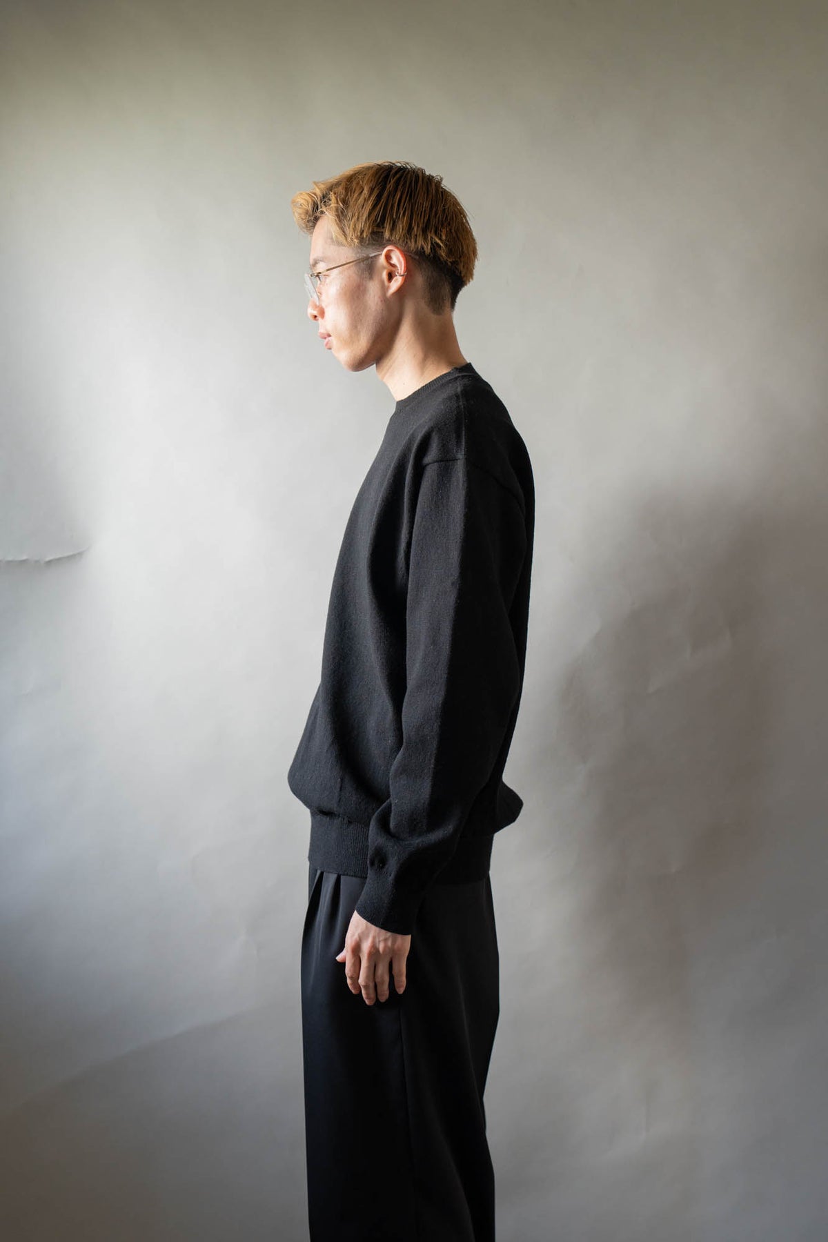 RIGID CASHMERE SWEATER P/O