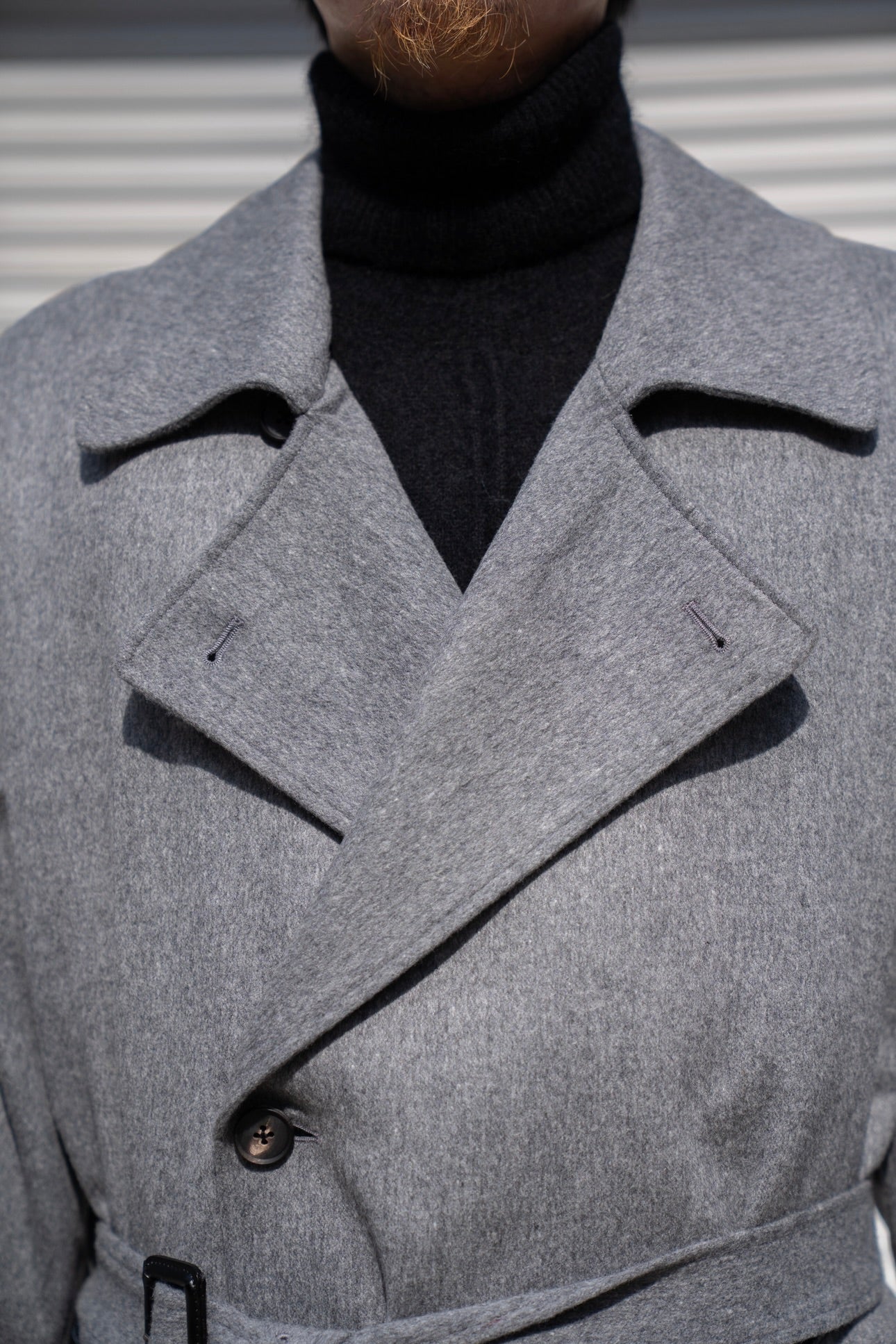 OVERSIZED DOUBLE BREASTED COAT(ST.1203)