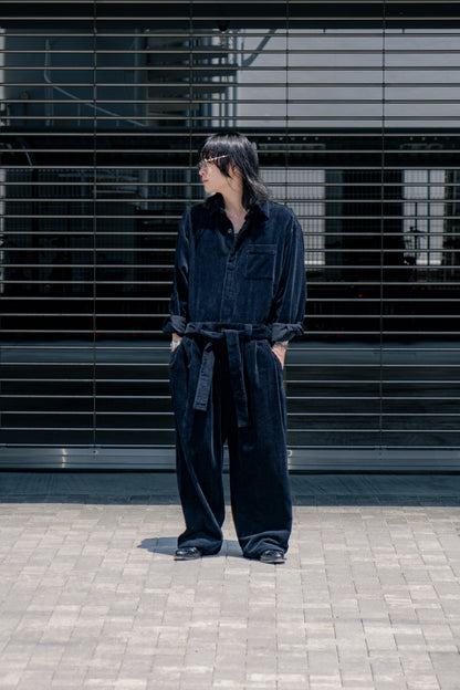 Wide Corduroy Jumpsuit