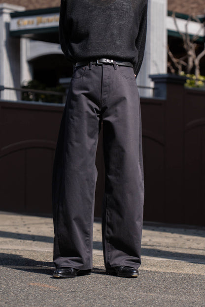 DEFORMATION WIDE COTTON PANTS(ST.1390)