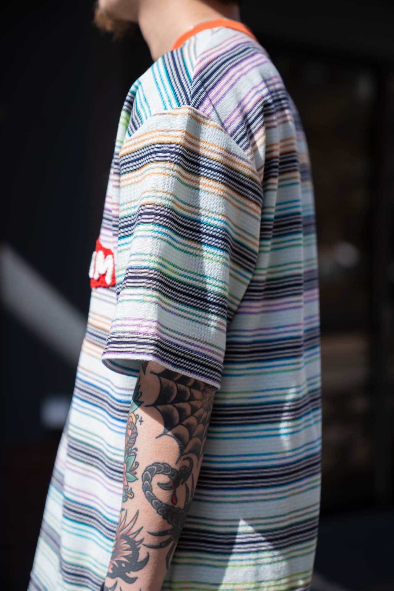 Border Knit Tee