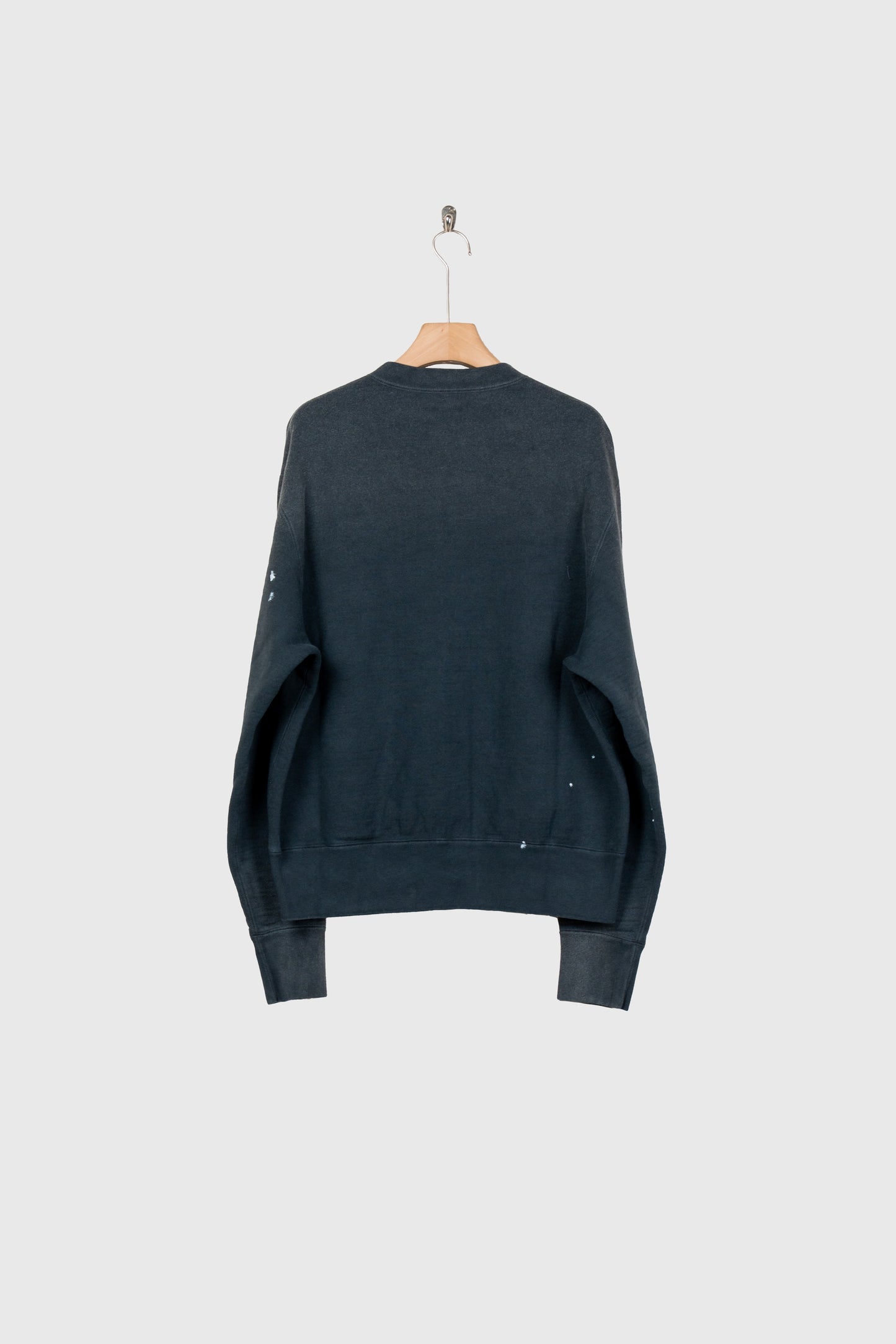 Vintage-effect sweat cardigan