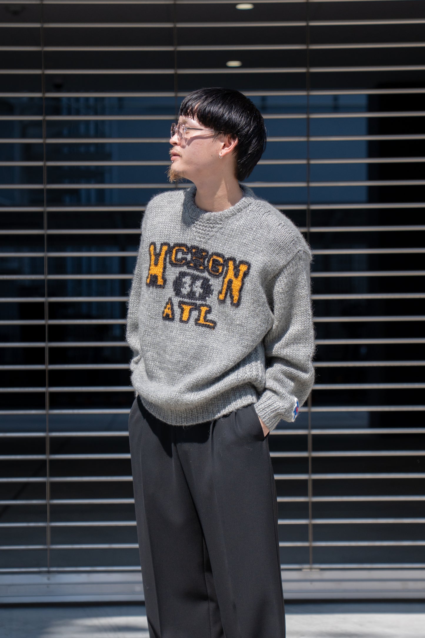 HAND KNITTING SWAETSHIRT