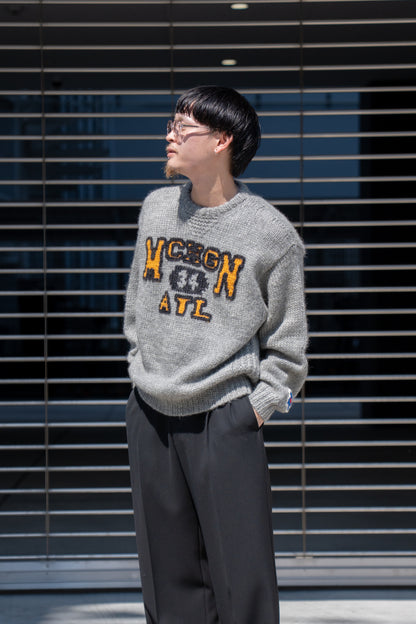 HAND KNITTING SWAETSHIRT