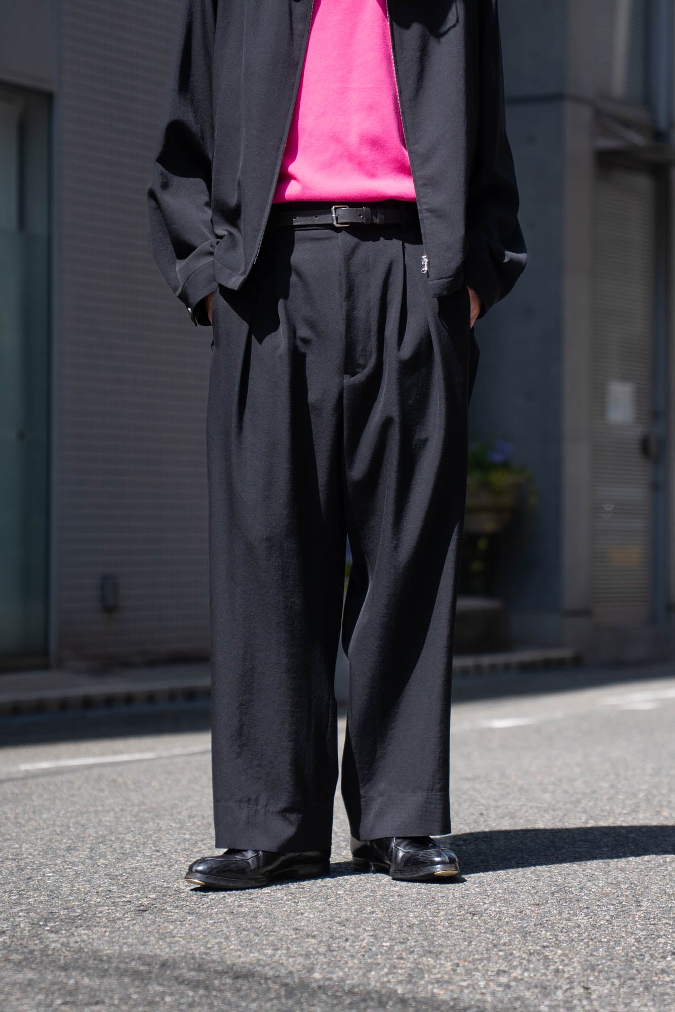 INVERTED PLEATS TROUSER