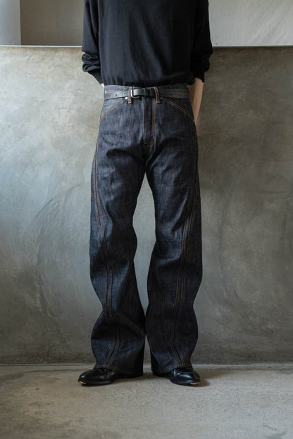 3D TWISTED JEANS