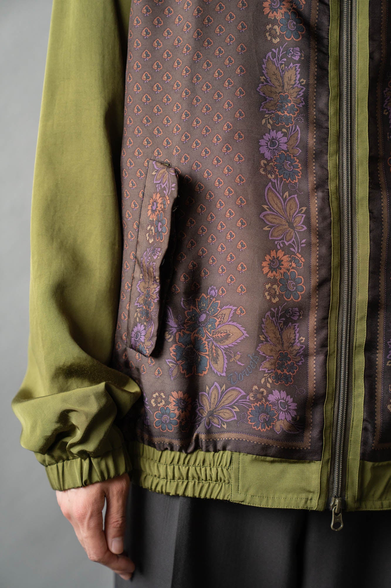 Silk Blouson