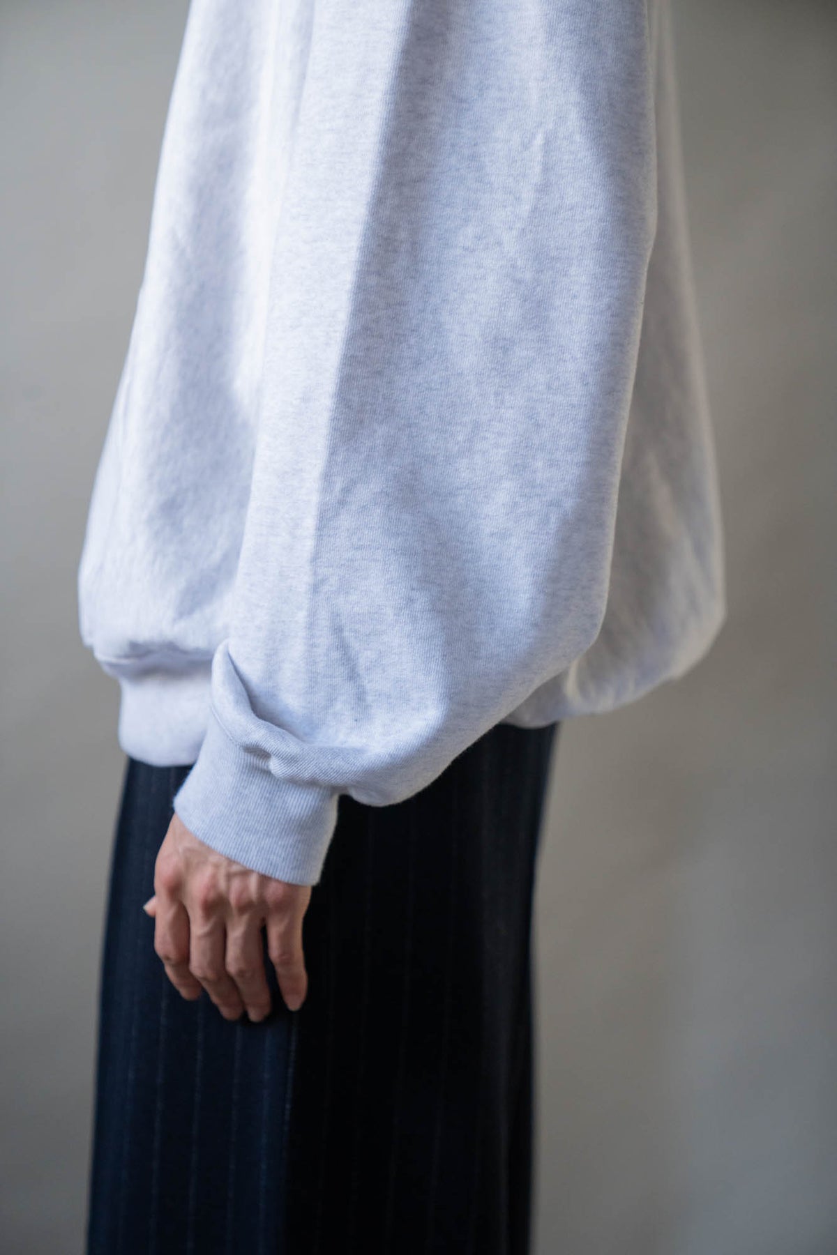 Soft&Hard Sweat Hoodie P/O Wide