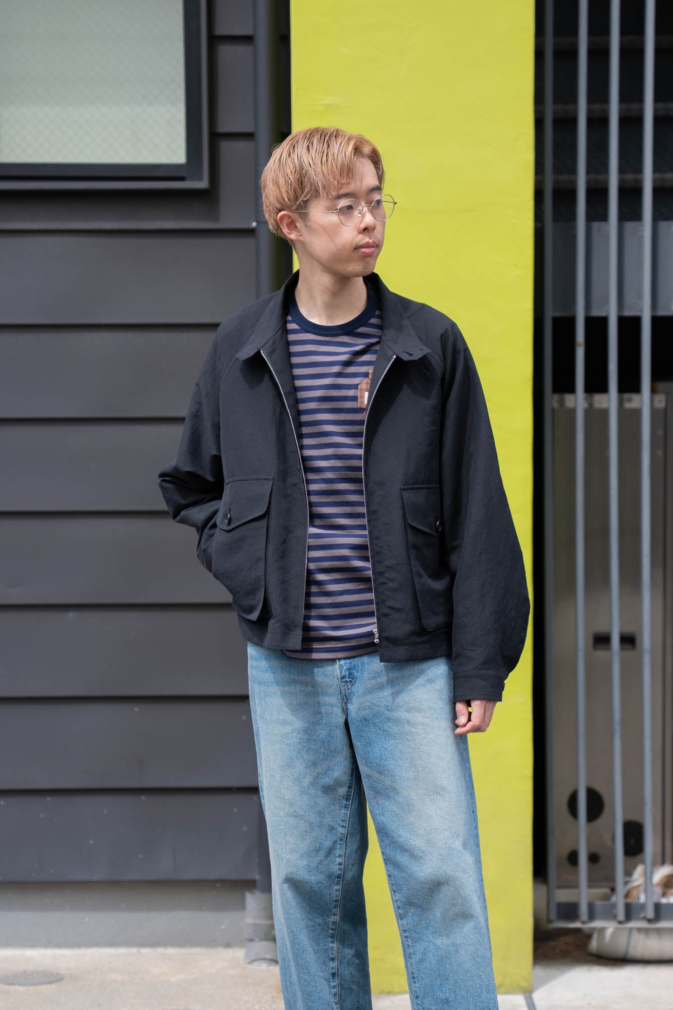 PATCH POCKET HARRINGTON