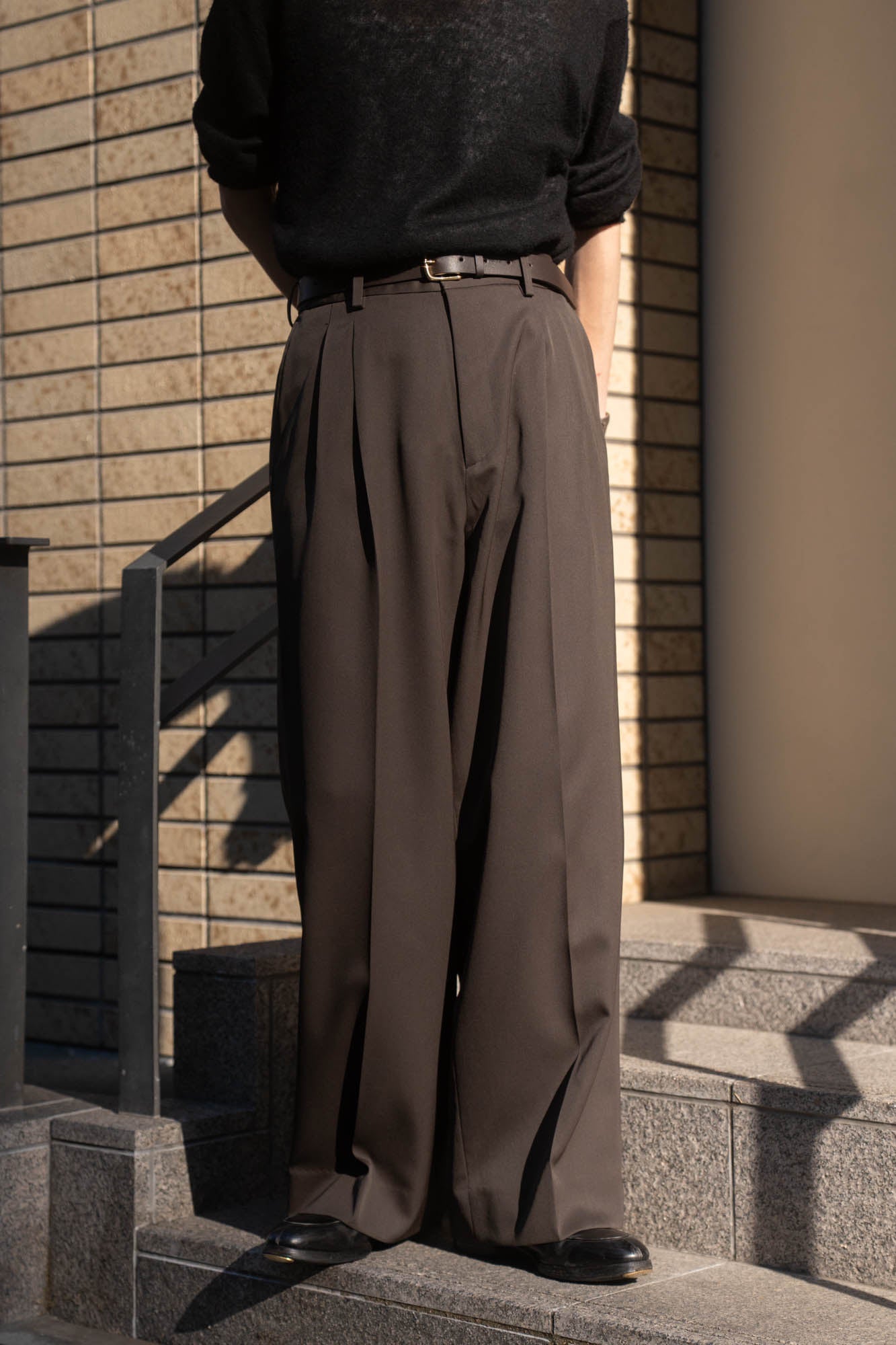 EASY LONG WIDE TROUSERS(ST.1610)