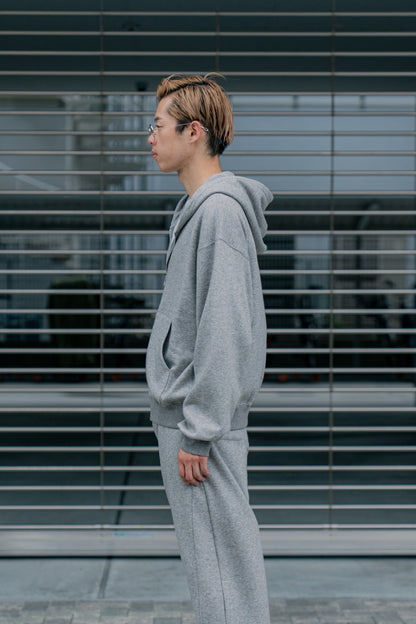 YAK/COTTON SWEAT ZIP HOODY(ST.1287)