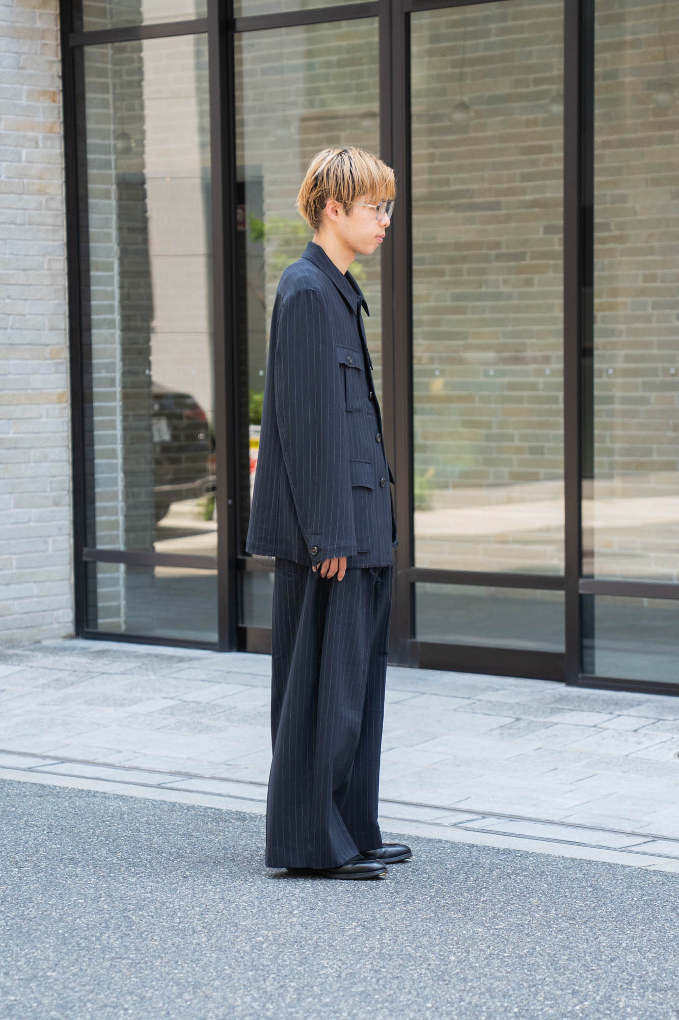 Bonded wool jacket