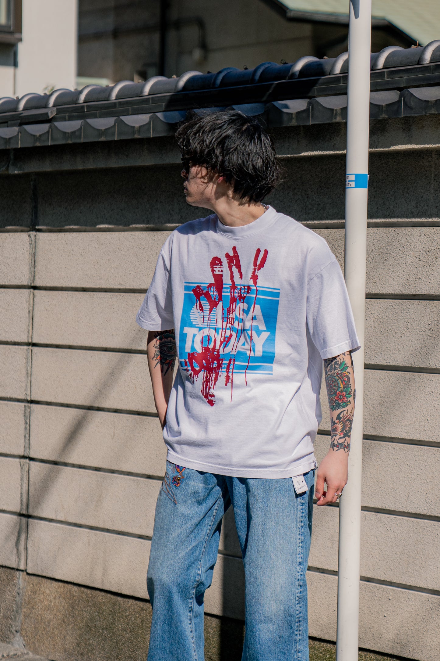 bloody usa tee