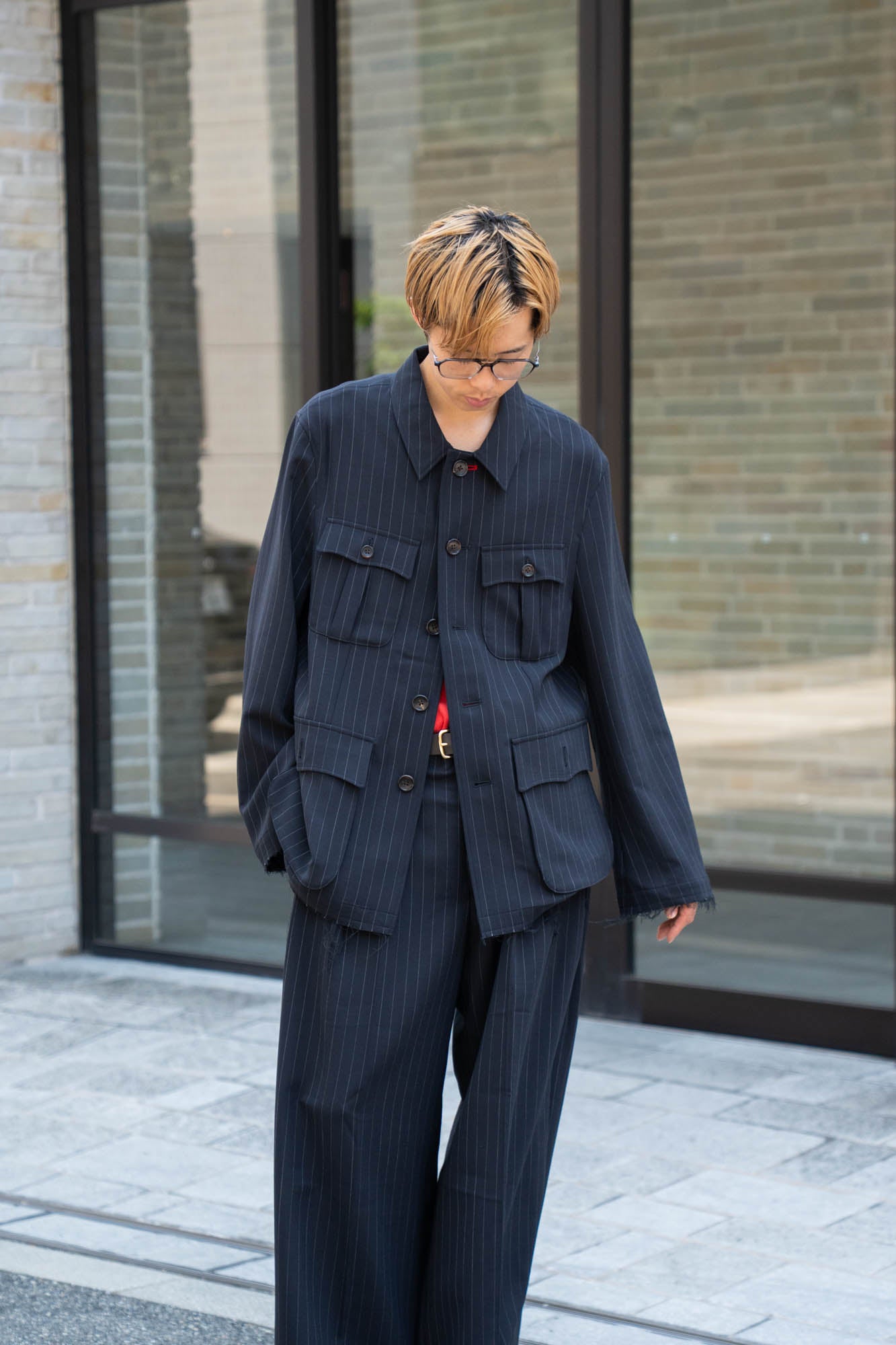 Bonded wool jacket