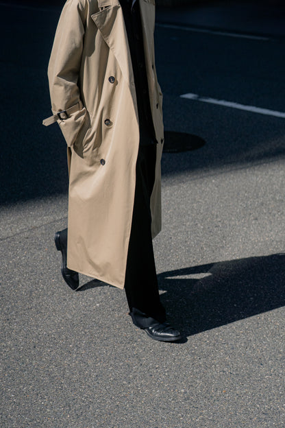 Pleats Yoke Coat