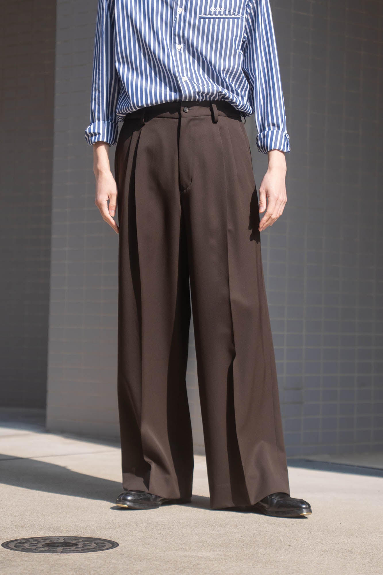 EASY LONG WIDE TROUSERS(ST.1430) | スラックス ssstein（シュタイン