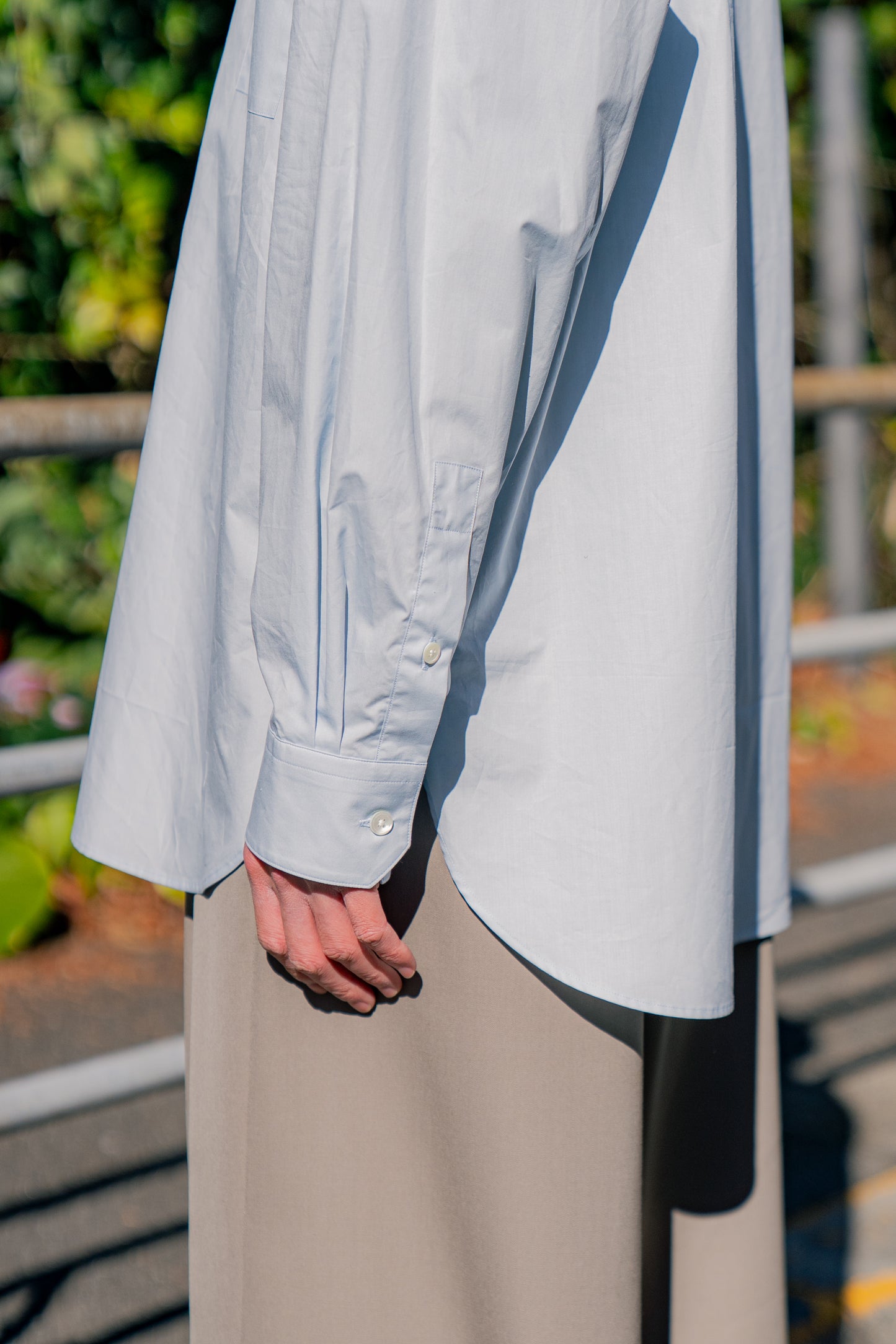 OVERSIZED DOWN PAT SHIRT (ST.1157)