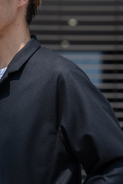 SHIRT JACKET IN WOOL FLANNEL