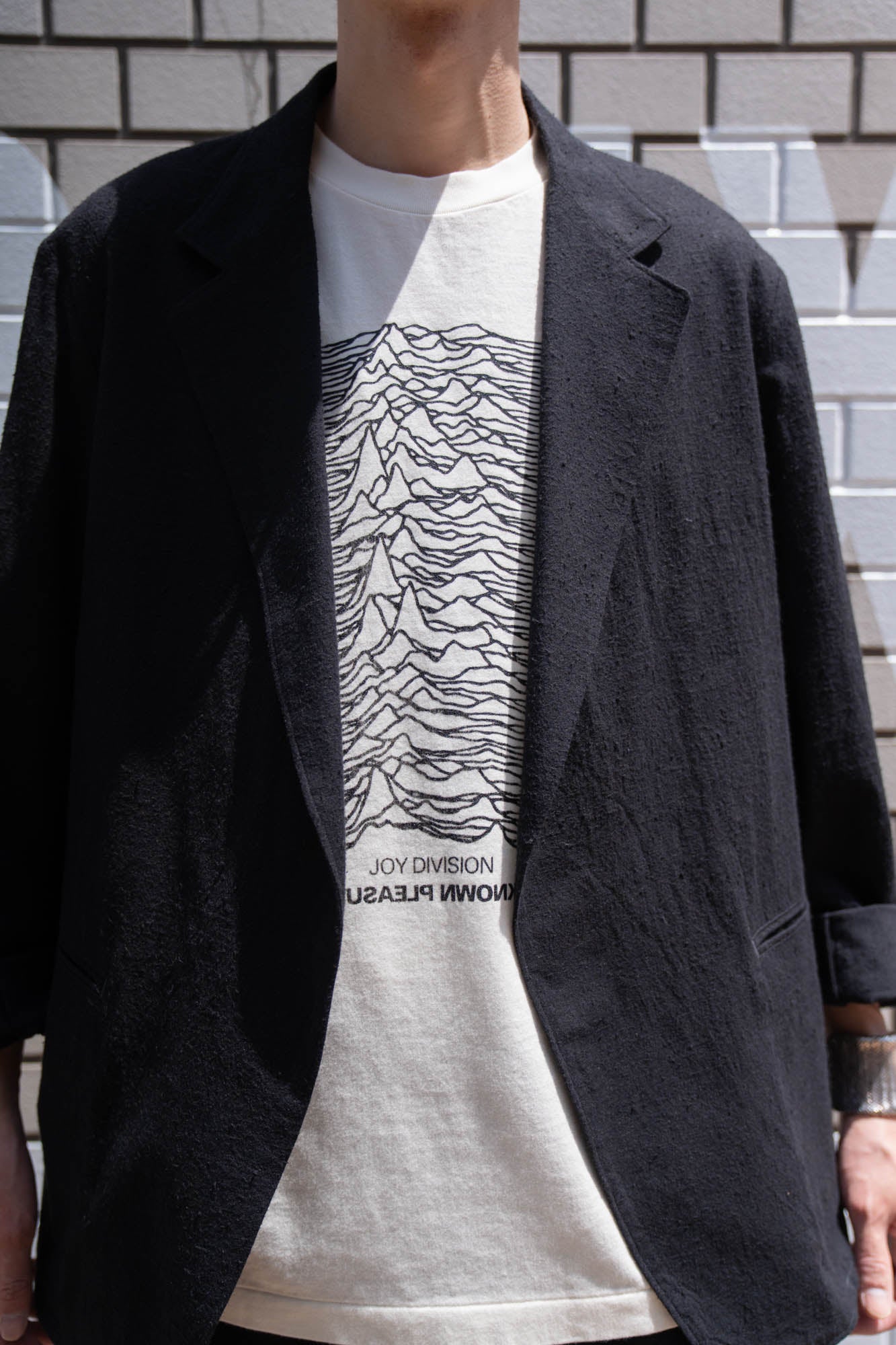 Silk/Cotton Nep Cardigan Jacket