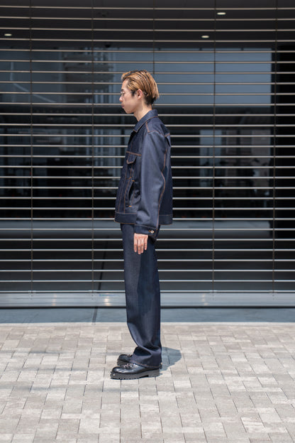 DENIM PANT IN WOOL DENIM