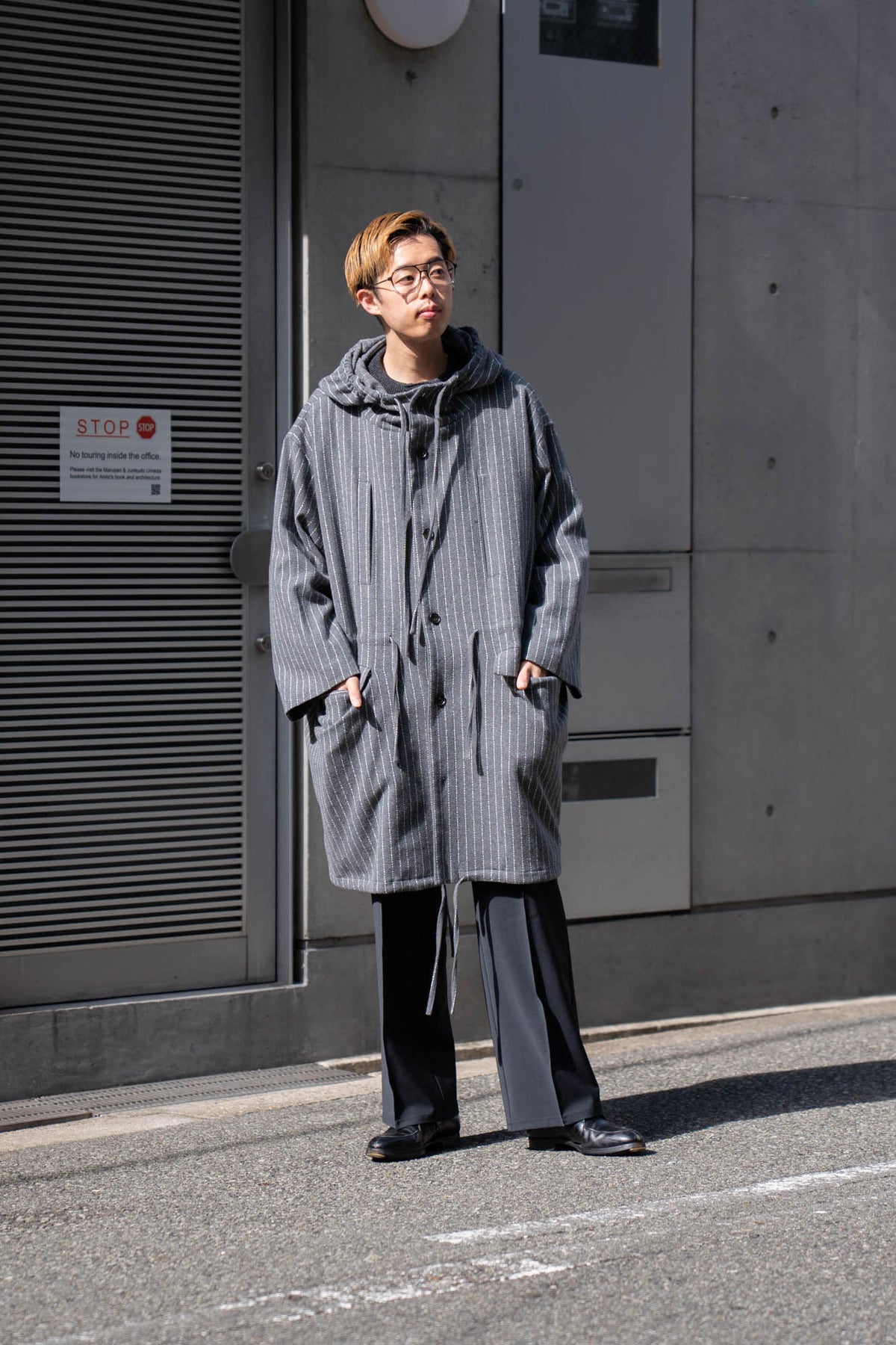 OUTER PARKA - RECYCLED WOOL
