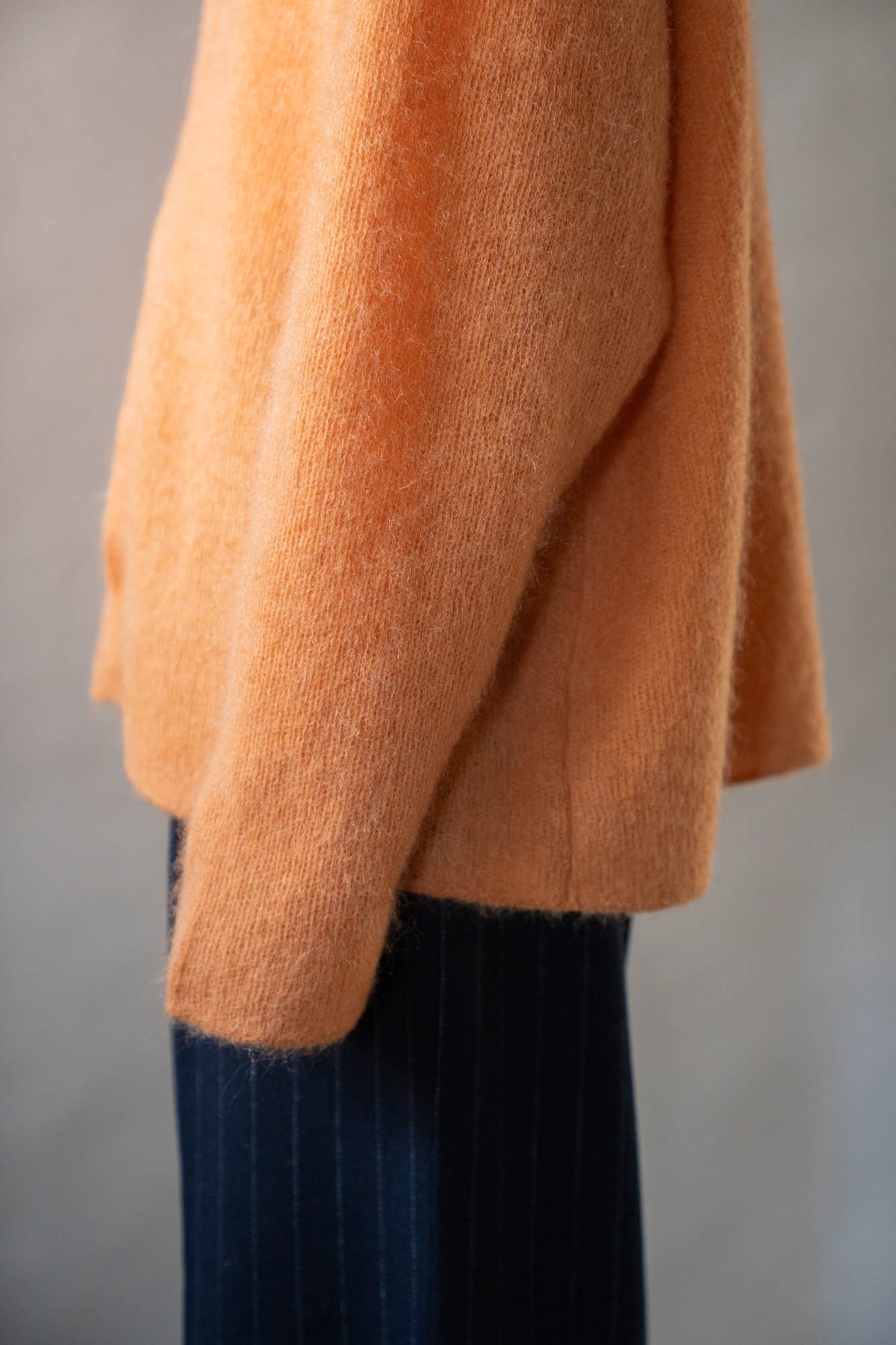 Kid Mohair Knit Shirts