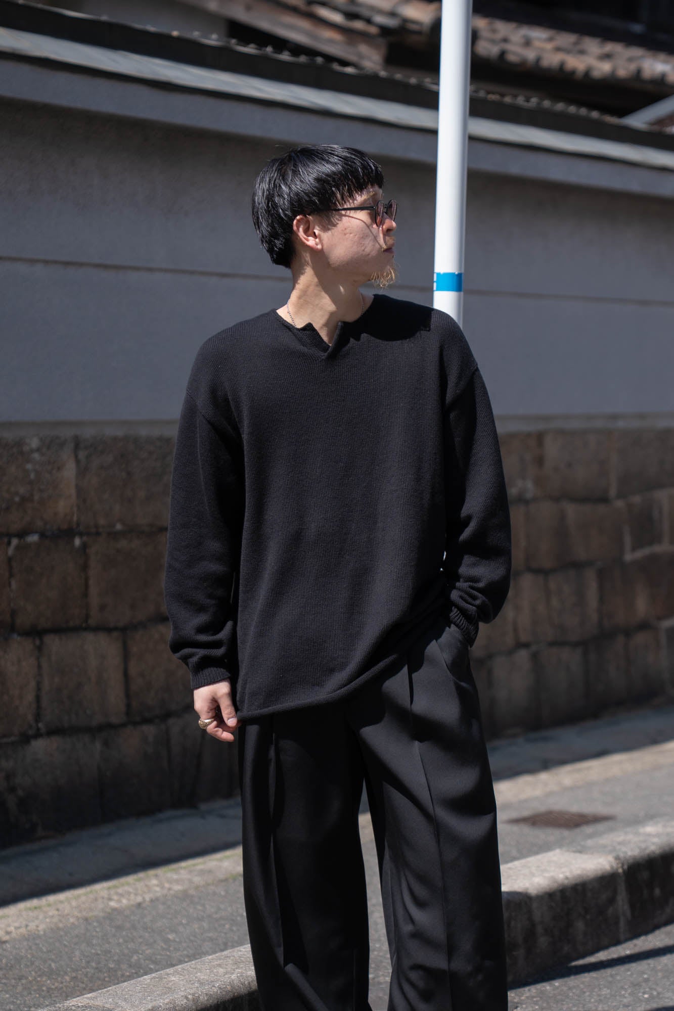 Cotton skipper pullover