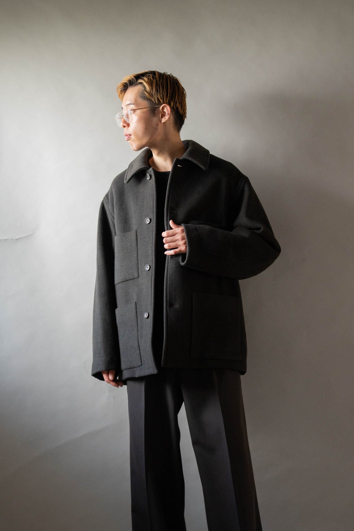 Wool Beaver Work Jacket